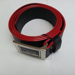 NEW Skin Industries Mens Belt Genuine Leather Adjustable Size 34 to 40